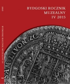 Okładka Bydgoski rocznik muzealny IV 2015